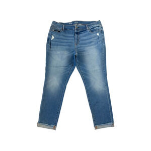 a.n.a Jegging A New Approach Jeans High Rise Distressed Women’s Plus Size 18W